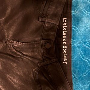 Articles of Society waxed jean.